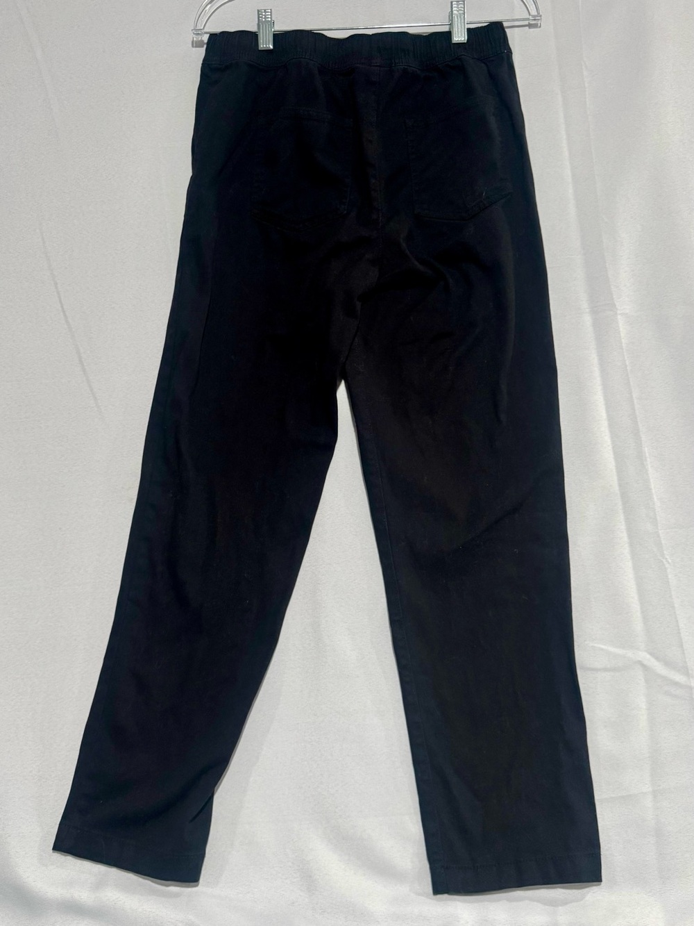 wonder nation Black Jogger Pants with White Drawstring - Picture 2 of 7
